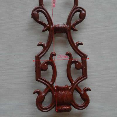 China Easily Assembled Cheap Cast Iron Parts Wrought Iron Cast Iron Rosettes for sale