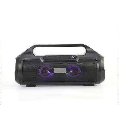 China No Loud Bass Outdoor Dance BT Speakers Original 20W RGB LED Lighting Boombox Bluetooth Speaker for sale