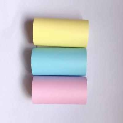 China 3pcs/bag Colored Heat Sensitive Paper Rolls For C9 Mini Printer 57mm Heat Sensitive Terminal Paper Roll 57X30mm for sale