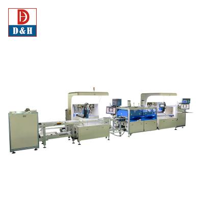 China Online Visual Glue Filling and Drying Production Line with Drivers Dispensing Machine for sale