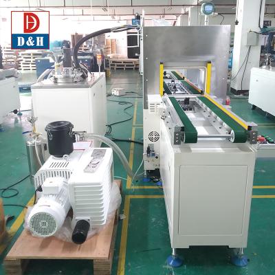 China AB polyurethane mixing dispenser double liquid dispensing pu applicator vacuum chamber potting epoxy machine for sale