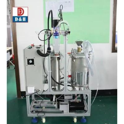 China Semi-automatic glue dispenser A B mixed Doming liquid glue distribution for epoxy resin for sale