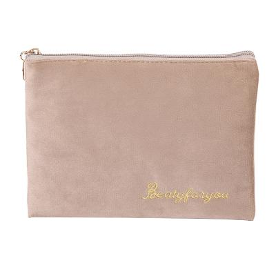 China Wholesale Eco-Friendly Velvet Cosmetic Bag Makeup QUICK DRY for sale