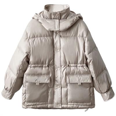 China Mini Bubble Winter and Autumn Coats Viable Garment Collar Women's Winter Jackets and Down Coats for sale