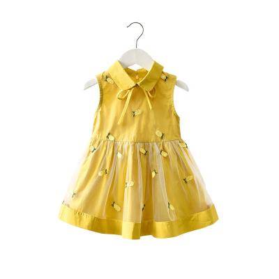 China Breathable Vintage Design Kids Birthday Dresses Baby Boutiques Elegent Children Clothing Wholesale Clothing for sale