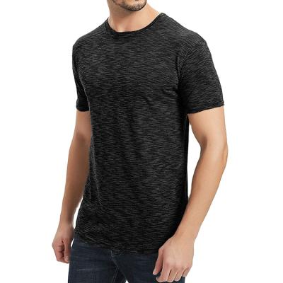 China 2020 men's casual men's slim t-shirt anti-shrink high quality round collar style fashion cotton fitness short sleeve. for sale