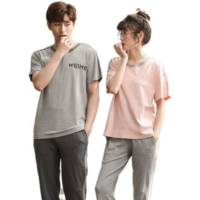 China Wholesales 2020 QUICK DRY cotton pajamas women night wear family pajamas for sale