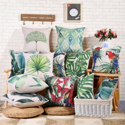 China Anti-Static New Design Style Pillow Cover Hawaiian Cushion Cushions Luxury Decorative Tiles for sale