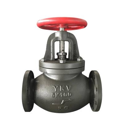 China JIS F7353 5K CAST IRON General SCREW-DOWN CONTROL BALL STOP VALVES for sale