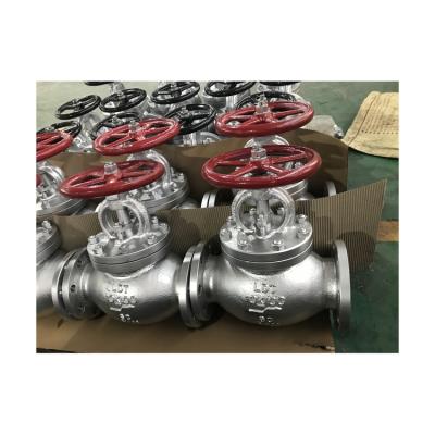 China JIS 10K Factory Direct Sales Standard Saste Standard Gas Valve Cast Steel Ball Valve SDNR Globe Valve for sale