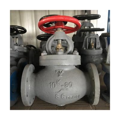 China JIS factory latest products DN50-DN400 port size STANDARD durable 5K tail gas valve marine 10K ball valve for sale