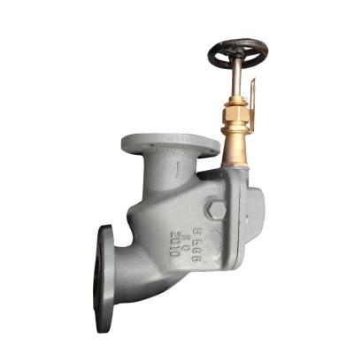 China General JIS F3060 5K CAST STEEL VERTICAL SCREWDOWN STORM VALVE for sale