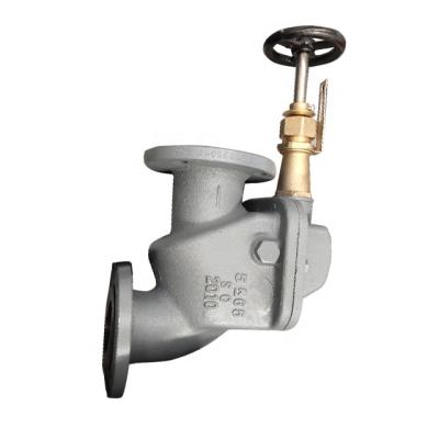 China General JIS F3060 5K /10K CAST STEEL VERTICAL SCREWDOWN STORM VALVE for sale