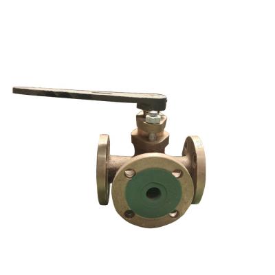 China THREE WAY INDOOR BALL VALVE general ci (T TYPE) for sale