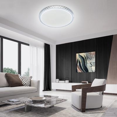 China Dimmable Modern Decorative Luxury Modern Home Bedroom RGB Flush Mount Bathroom 18W 24W 36W Led Ceiling Light for sale