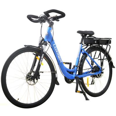 China Aluminum Alloy 700C City Controller Electric Bicycle Vector Smart City Ebike for sale