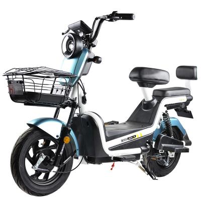 China Full steel children's bicycle electric two-wheel city shock absorber multifunctional electric bike for sale