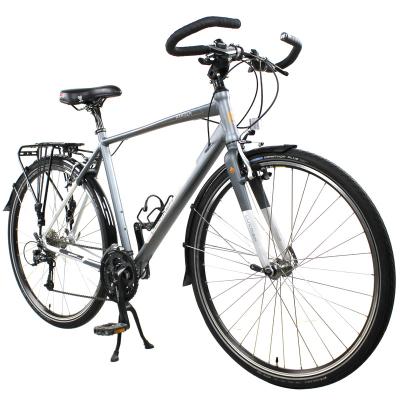 China High quality 700c aluminum alloy tires butterfly adjustable handlebar aluminum frame traveling bike for travel for sale