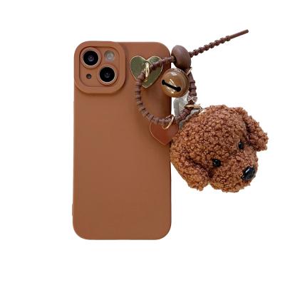 China 3D Bear Shockproof Cute Soft Case Back Cover For iPhone 11 12 13 , For iPhone Xsmax Smart Phone Case for sale