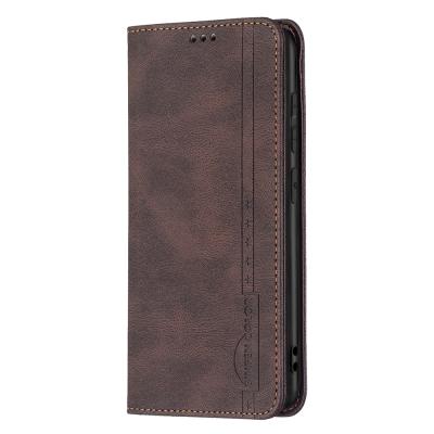 China Anti-drop Wallet Phone Case With Card Slots For Oppo Realme C12 C15 C25 C20 C21 PU Magnetic Flip Case for sale