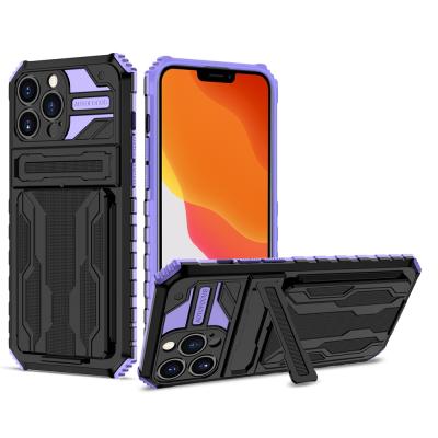 China Anti-fall Card Filter Mount Phone Kickstand Cover For iPhone 11 11 Promax, Dual Layer Case For iPhone Xs Max for sale