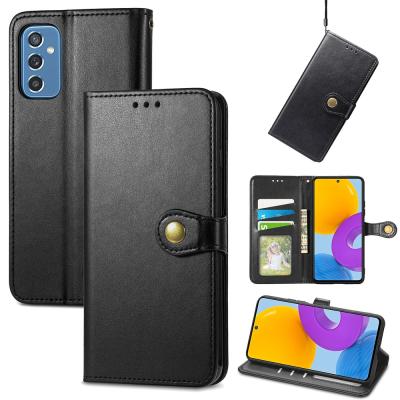 China Button Design Flip Shockproof Case For Samsung M52 5G, Wallet Phone Case Cover For Samsung Galaxy A22 A13 5G for sale