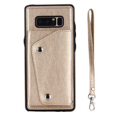 China Wallet Case Photo View Credit Card Back Cover Case For Samsung Galaxy S8 S8 Plus Note 8 for sale