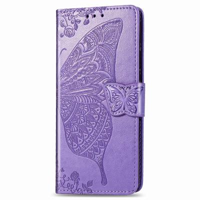 China Fancy Shockproof Butterfly Wallet PU Cash Credit Card Cover For Sony Xperia 8 for sale