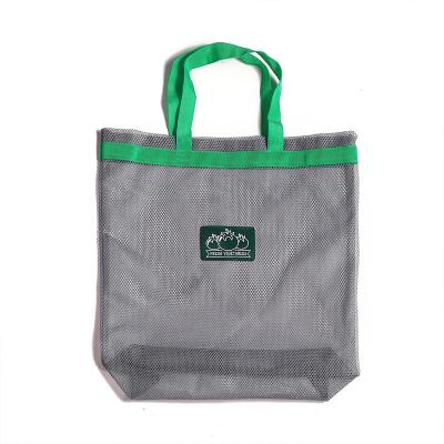 China Foldable Mesh Laundry Shopping Net String Fruit Vegetable Storage Bag Eco-Friendly ECO Large Reusable Totes for sale