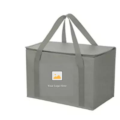 China Wholesale Custom Large Logo Eco - Friendly 600D Thermal Fruit Food Picnic Womens Insulated Cooler Lunch Bag for sale