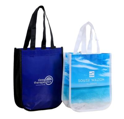 China High Quality Eco - Friendly Recycled Reusable Custom Full Lamination PP Non Woven Bag for sale