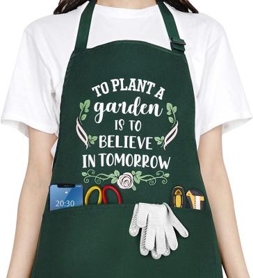 China 100% Eco-friendly Wholesales Customized Chef Kitchen Apron With Custom Logo for sale