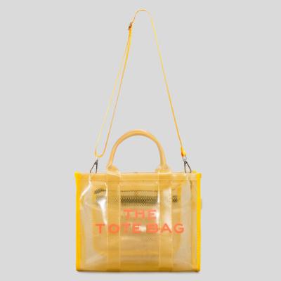 China Fashoion 2022 Ladies Designer PVC Transparent Women Men Brand Large Tote Casual Shoulder Large Crossbody Handbags Bag for sale