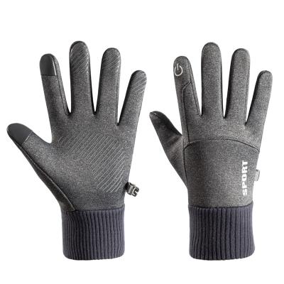 China Spring Autumn Customized Unisex Winter Running Gloves Single Touch Screen for sale