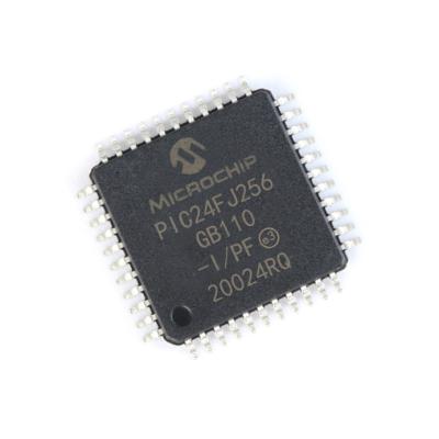 China - PIC24FJ256GB110-I/PT encapsulation QFP100 single chip PIC24FJ256GB110-I/PT microcontroller for sale