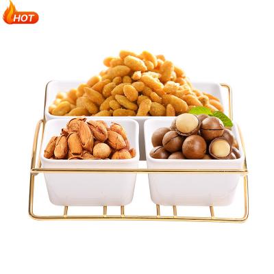 China Sustainable Nut Snack Dish Dish Set Color Dish Dinnerware for sale