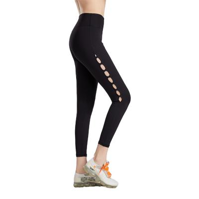 China Antibacterial Waist Sets Custom Printed Seamless Sports High Waist Gym Fitness Leggings Yoga Pants for sale