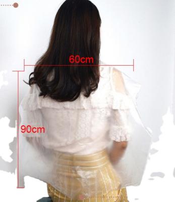 China Beauty Salon Barber Cape 60*90cm Hair Cutting Apron Kids Hair Cutting Cape Waterproof for sale