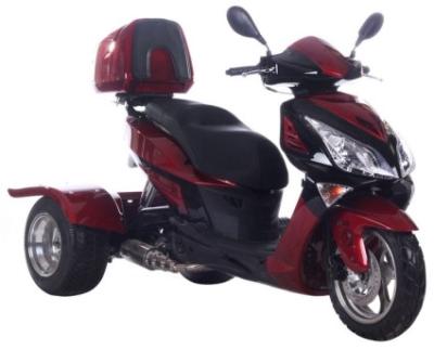 China 150cc Hawk Air Cooled 4 Stroke Moped Trike Scooter for sale