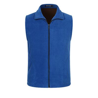 China WEIH-VM021 OEM Anti-Wrinkle Women's and Men's Pilling Fleece Vest Jacket Wholesale Anti Clothes Blank Work Vest Service Advertising for sale