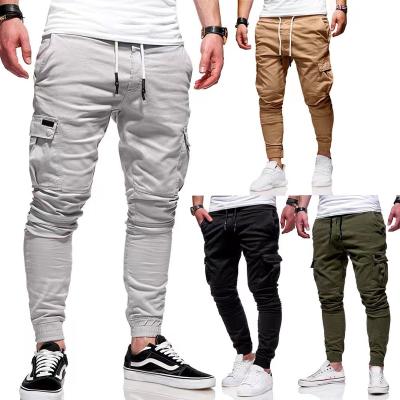 China 2021 new flat autumn leisure work clothes men's sports running gaiters leisure pants for sale