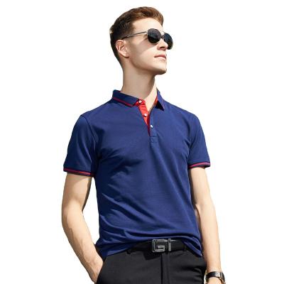 China Wholesale Anti-Wrinkle 1878 Manufacturing Short Sleeve Casual Solid Summer Polo Shirt Men Polo Shirts for sale