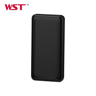 China WST fast charging support dual usb power bank 10000mAh portable slim credit card powerbank phone charger for sale