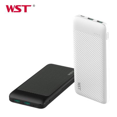 China Hot Selling Portable Fast Charging Support Charger 10000mAh Power Bank With Type C Fast Charging External Battery Charger for sale