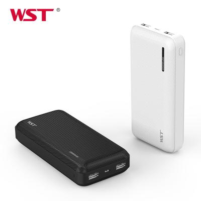 China Wholesale price 20000mAh dual c battery power output portable type usb external powerbank charger usb bank for sale