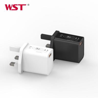 China UniversalÂ   Factory Wholesale 18W USB-C Power Adapter Palladium Wall Charger Fast Charging Plug for sale