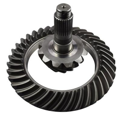 China Mechanical Equipments Crown Spiral Pinion And Bevel Gear Used In Heavy Duty Truck for sale