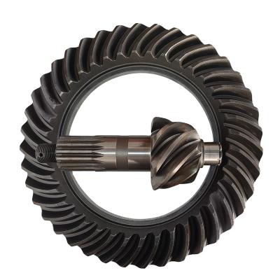 China Mechanical Equipment High Precision Forging Manufacturer Bevel Gears Steel Crown And Pinion for sale