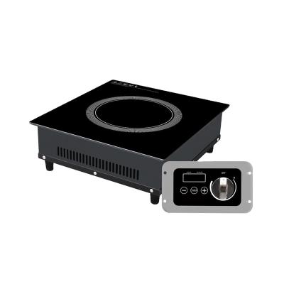 China Commercial Hotel Foshan 50 60Hz 3.5kW CE Induction Built In Hob Cooker 36 38cm for sale