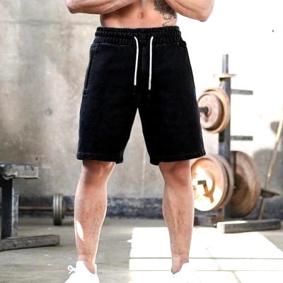 China Anti-wrinkle Men Running Shorts Jogger Quick Dry Fitness Bodybuilding Gym Sport Shorts Training Short Pants for sale